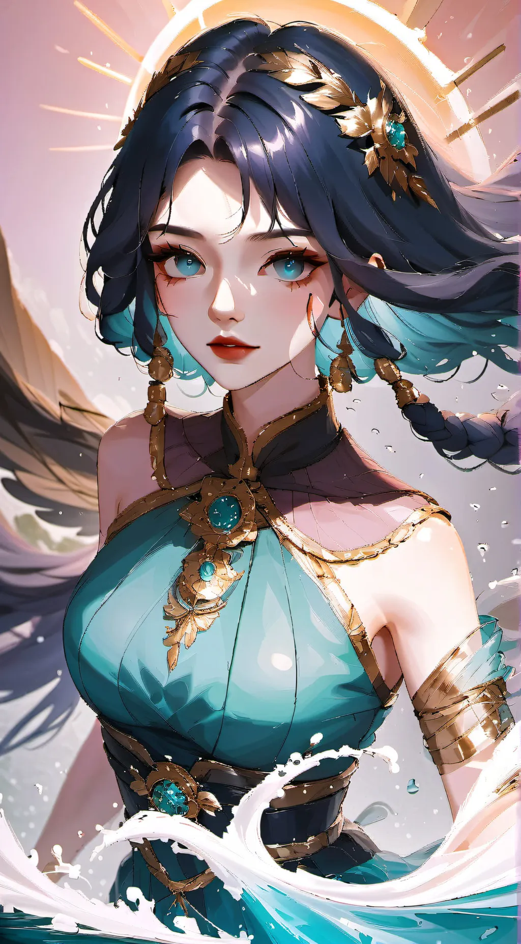 ai character: pearl  background