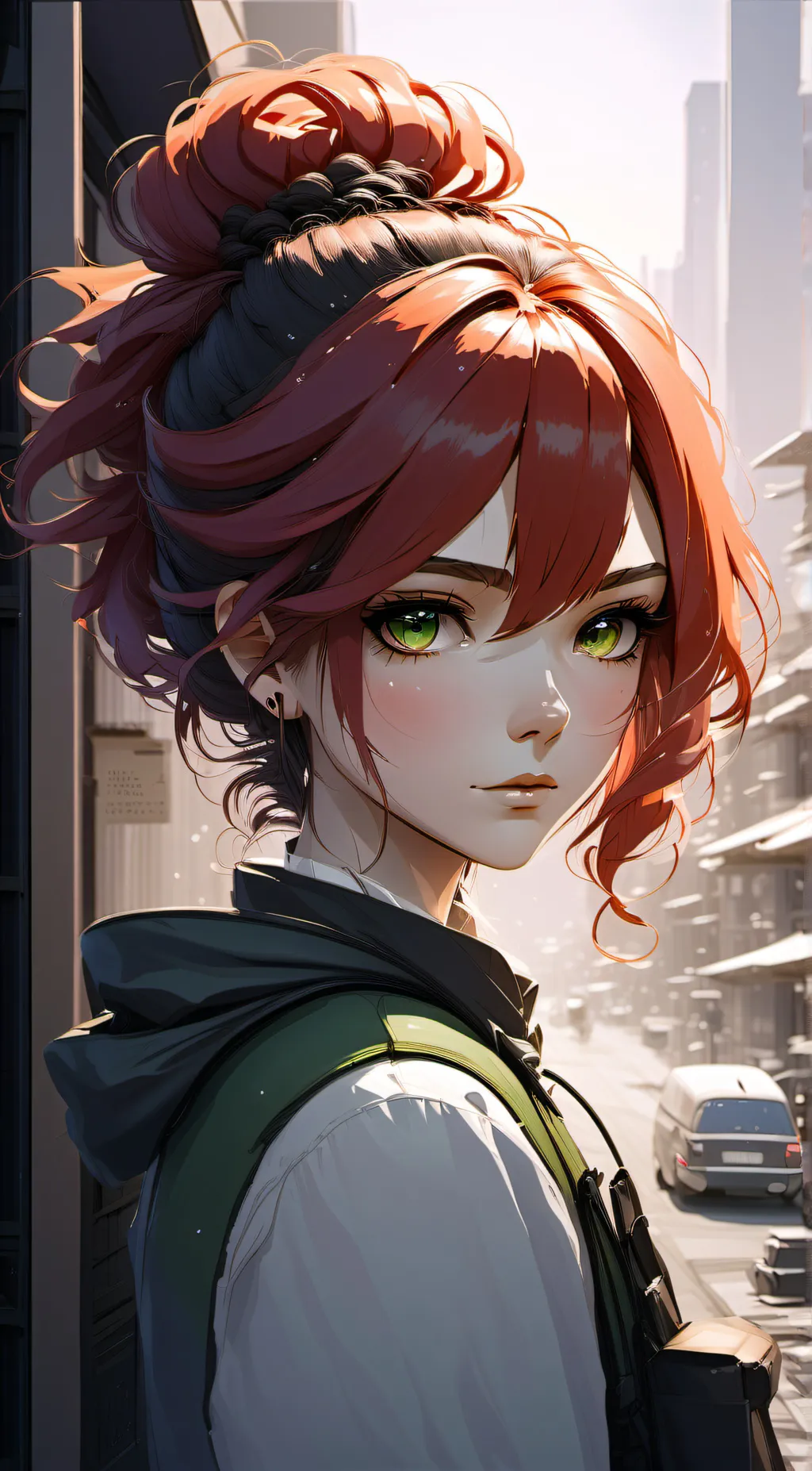 ai character: Ruby  background