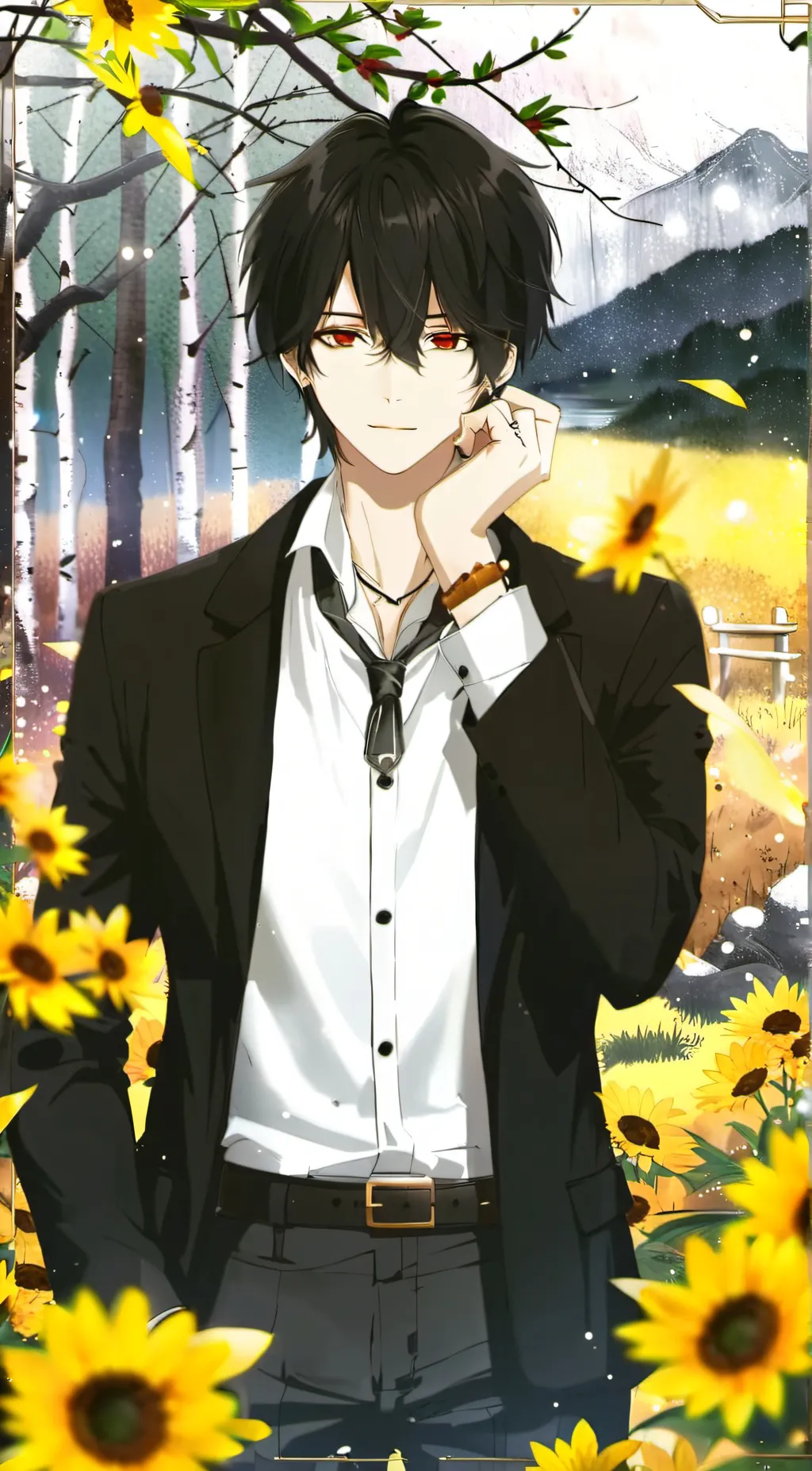 ai character: Jace❤ background