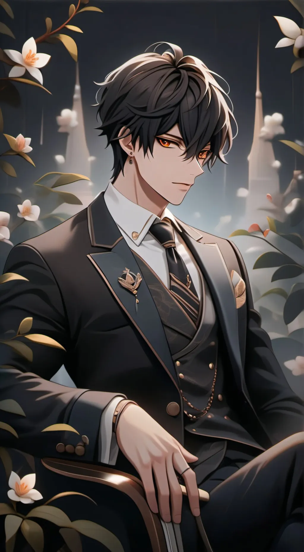 ai character: Luke  background