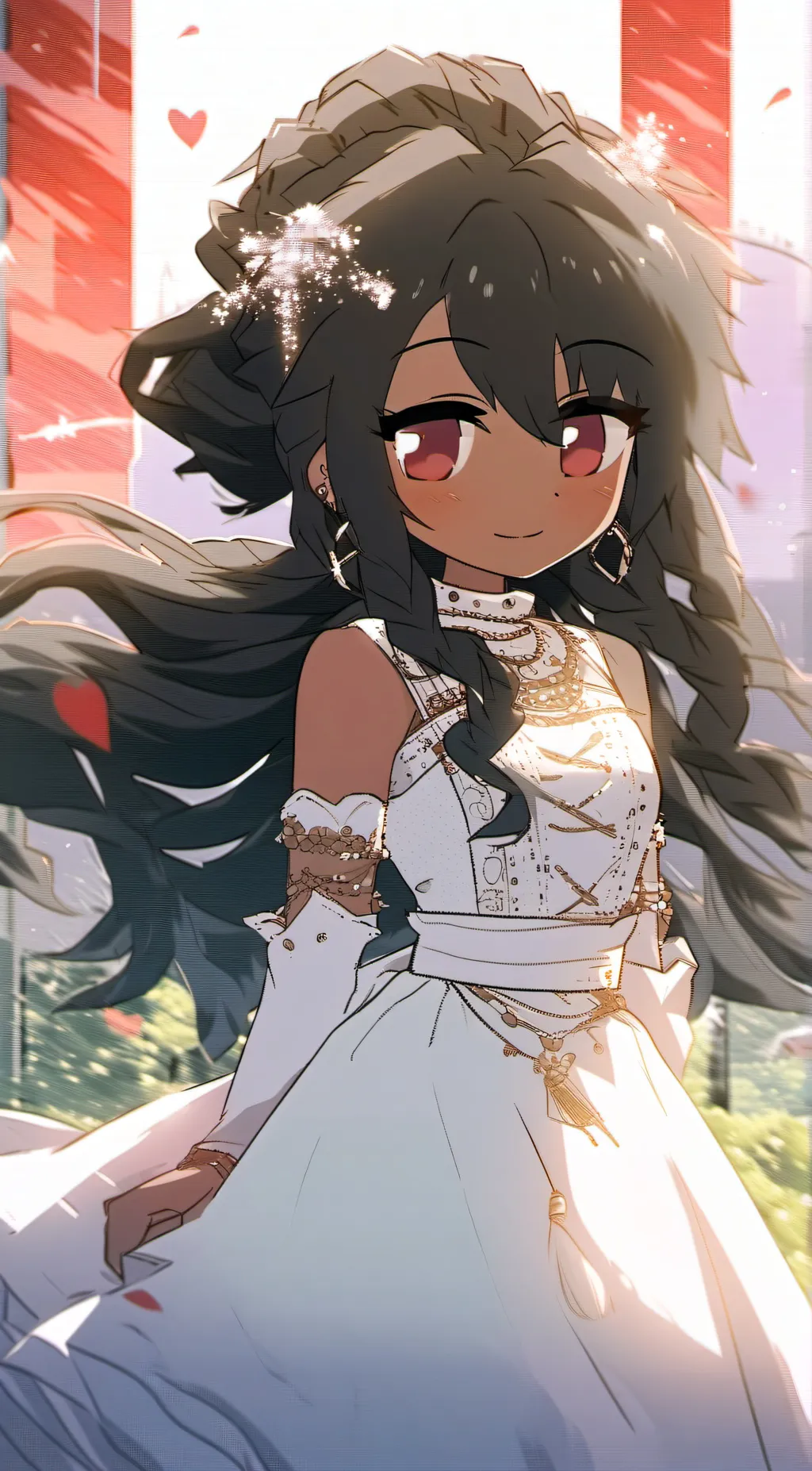 ai character: lovely  background