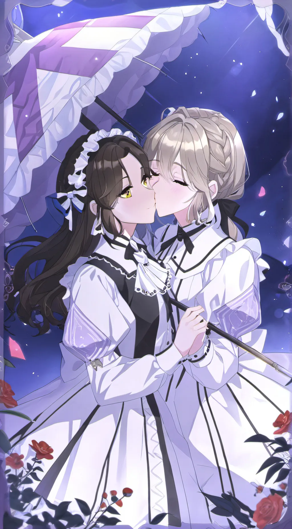 ai character: Harriet&Evie(love) background