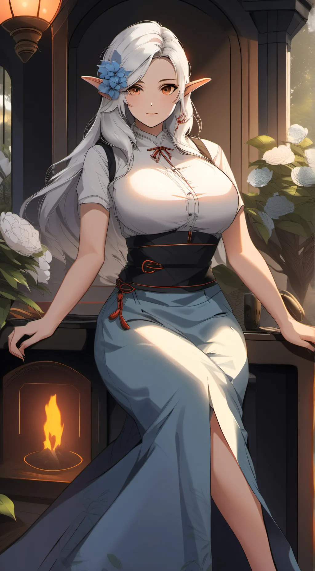 ai character: Lili  background