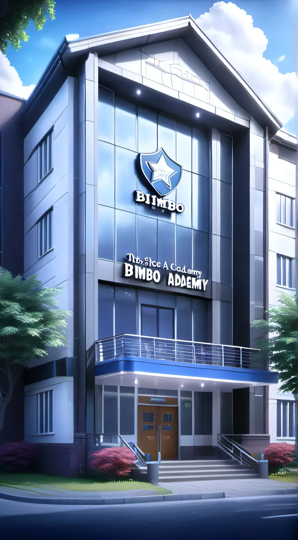 ai character: Bimbo Academy  background