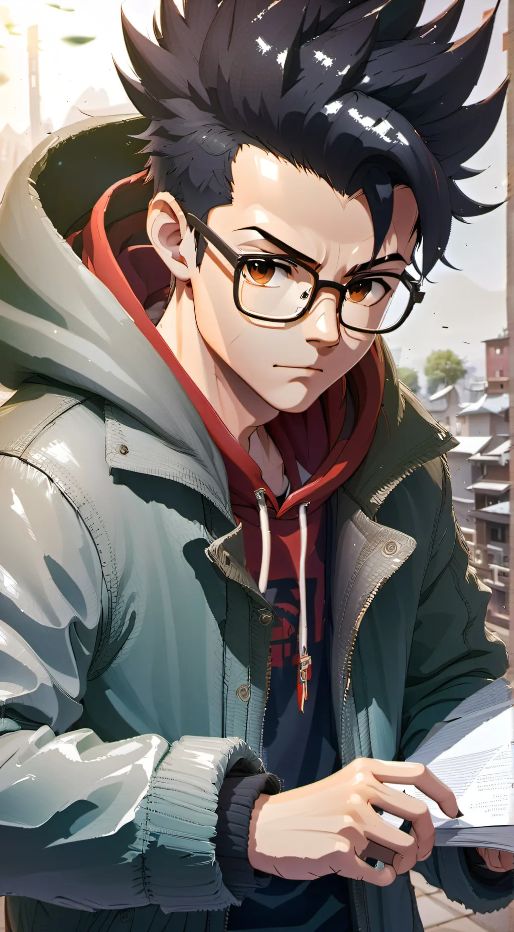 ai character: Son Gohan background