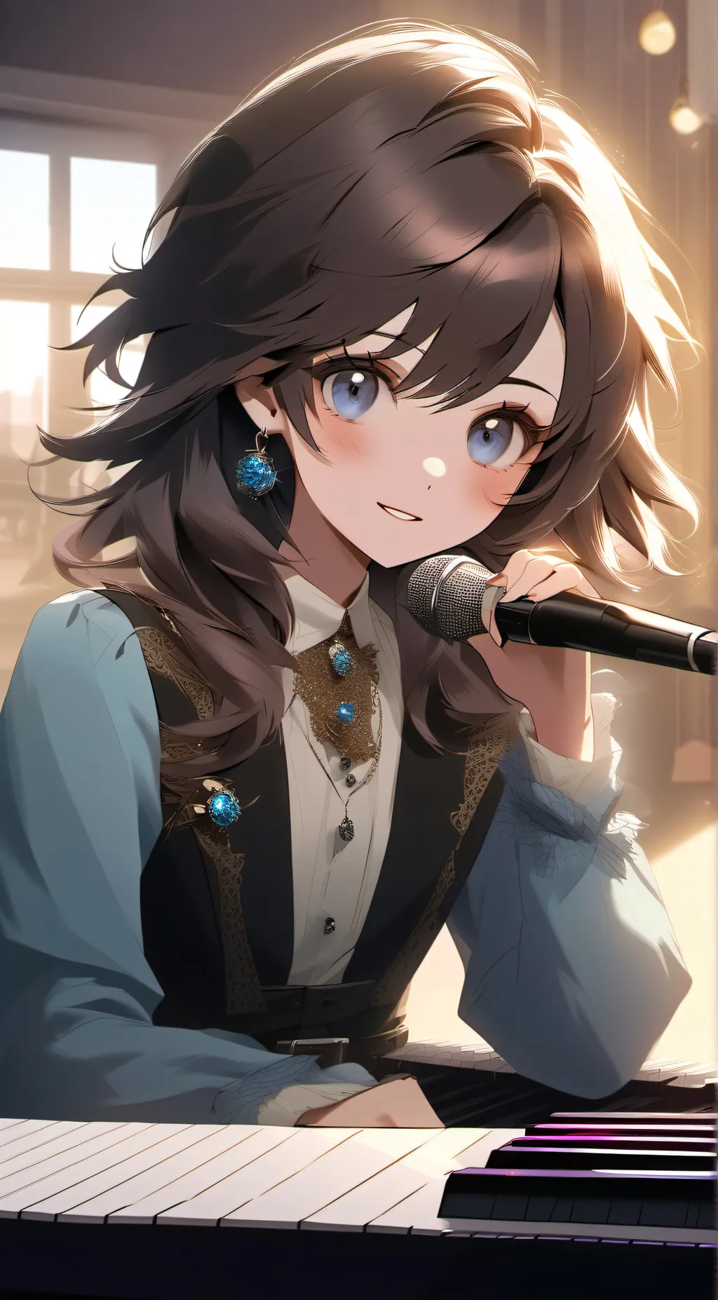 ai character: amy background