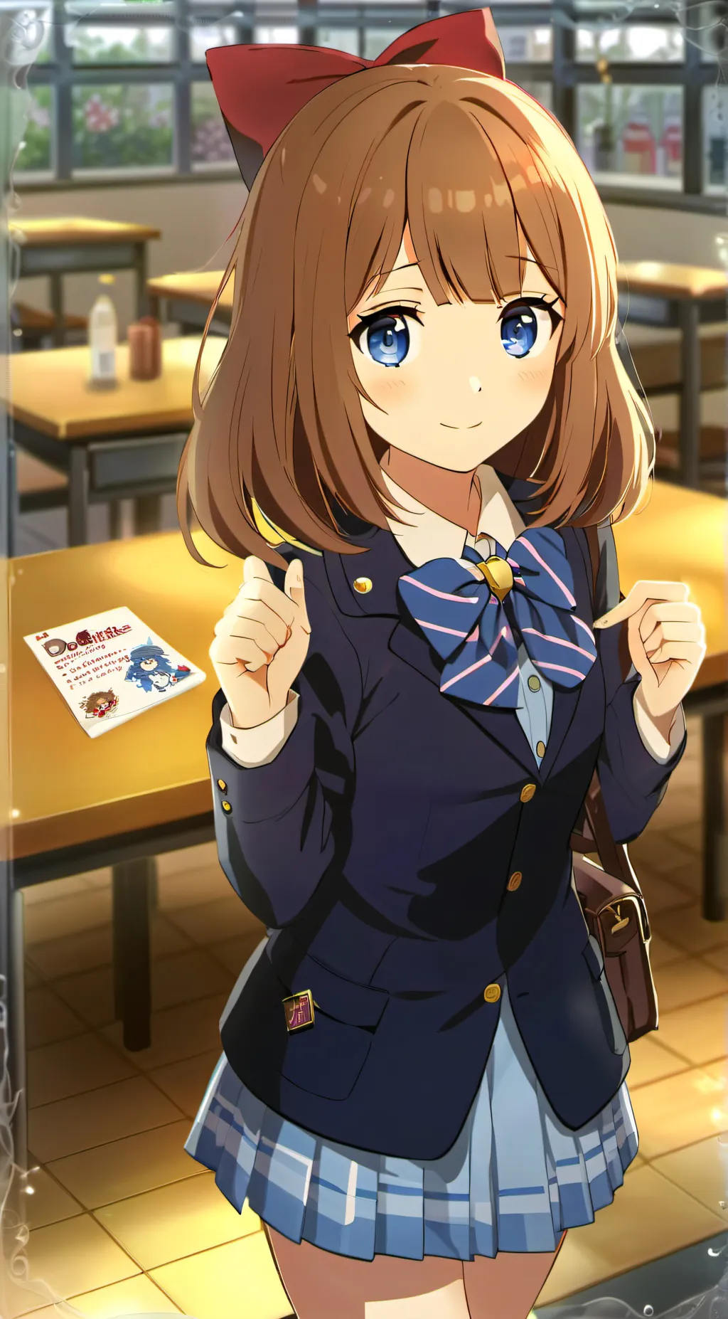 ai character: Sayori background