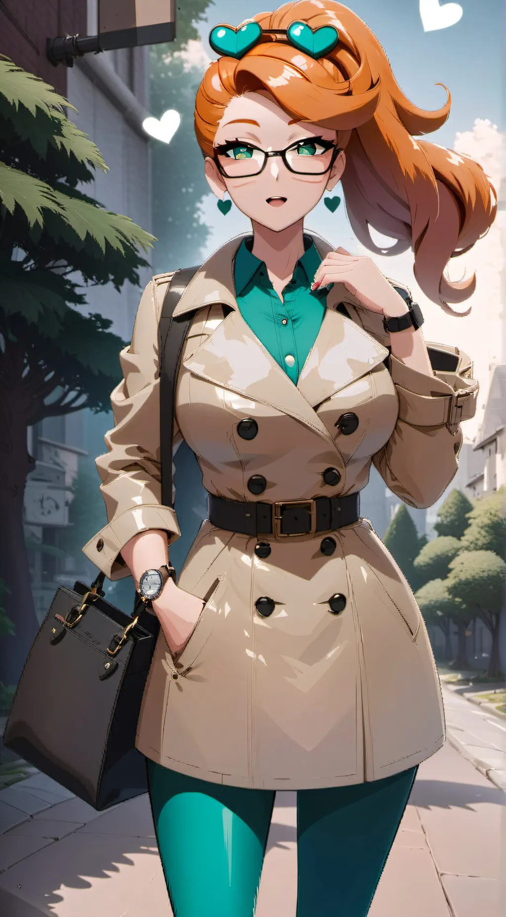 ai character: Sonia Magnolia  background