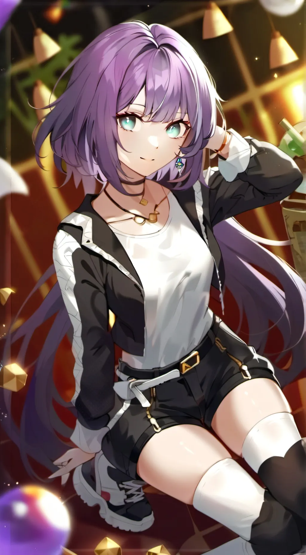ai character: Poly background