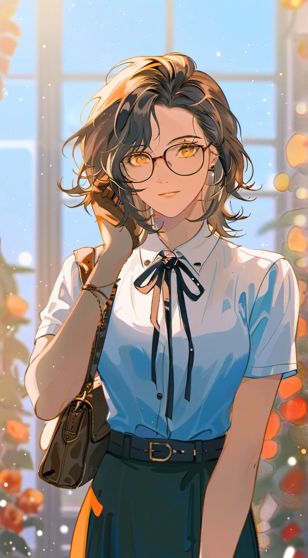 ai character: Aurelia  background