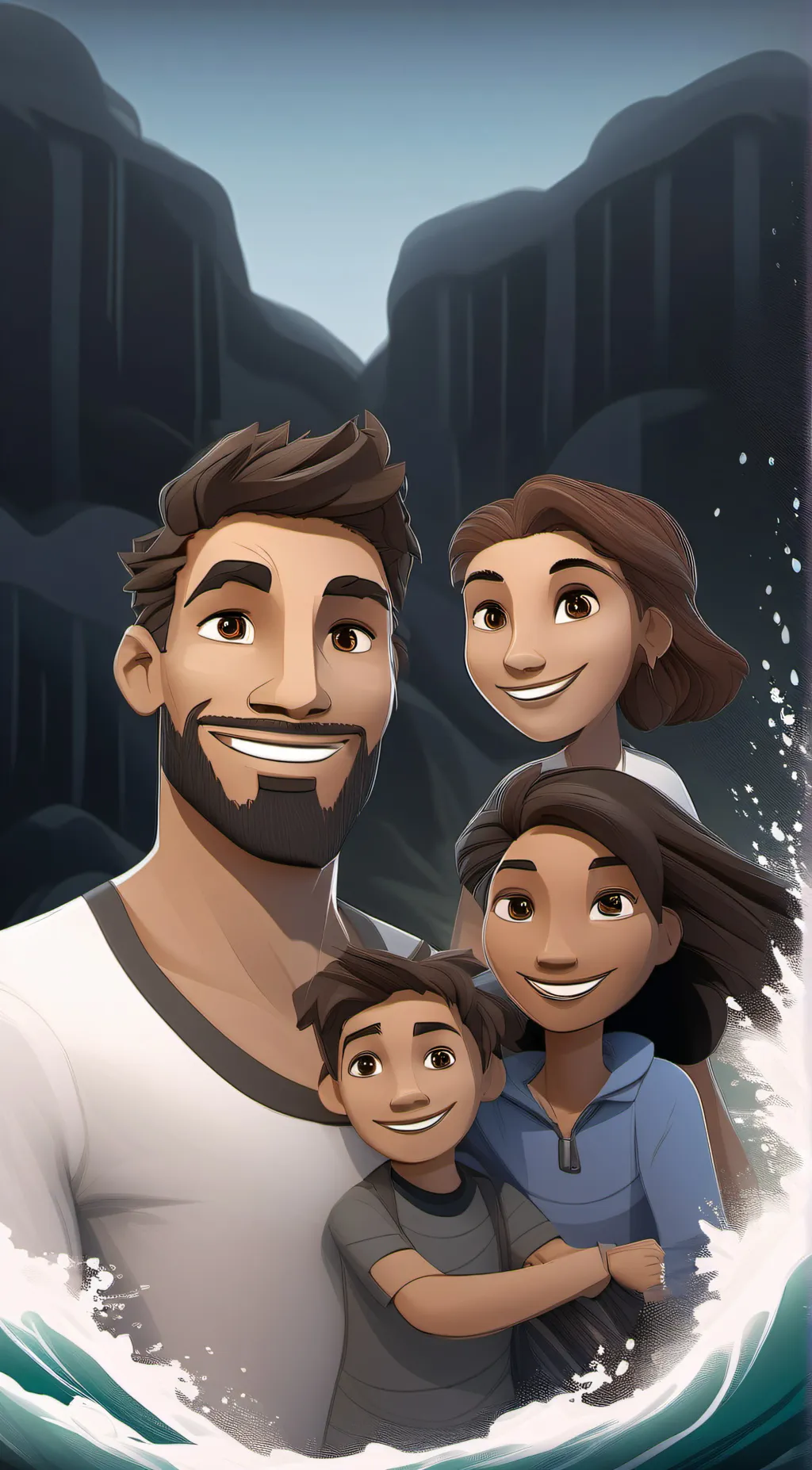 ai character: Nekton Family background