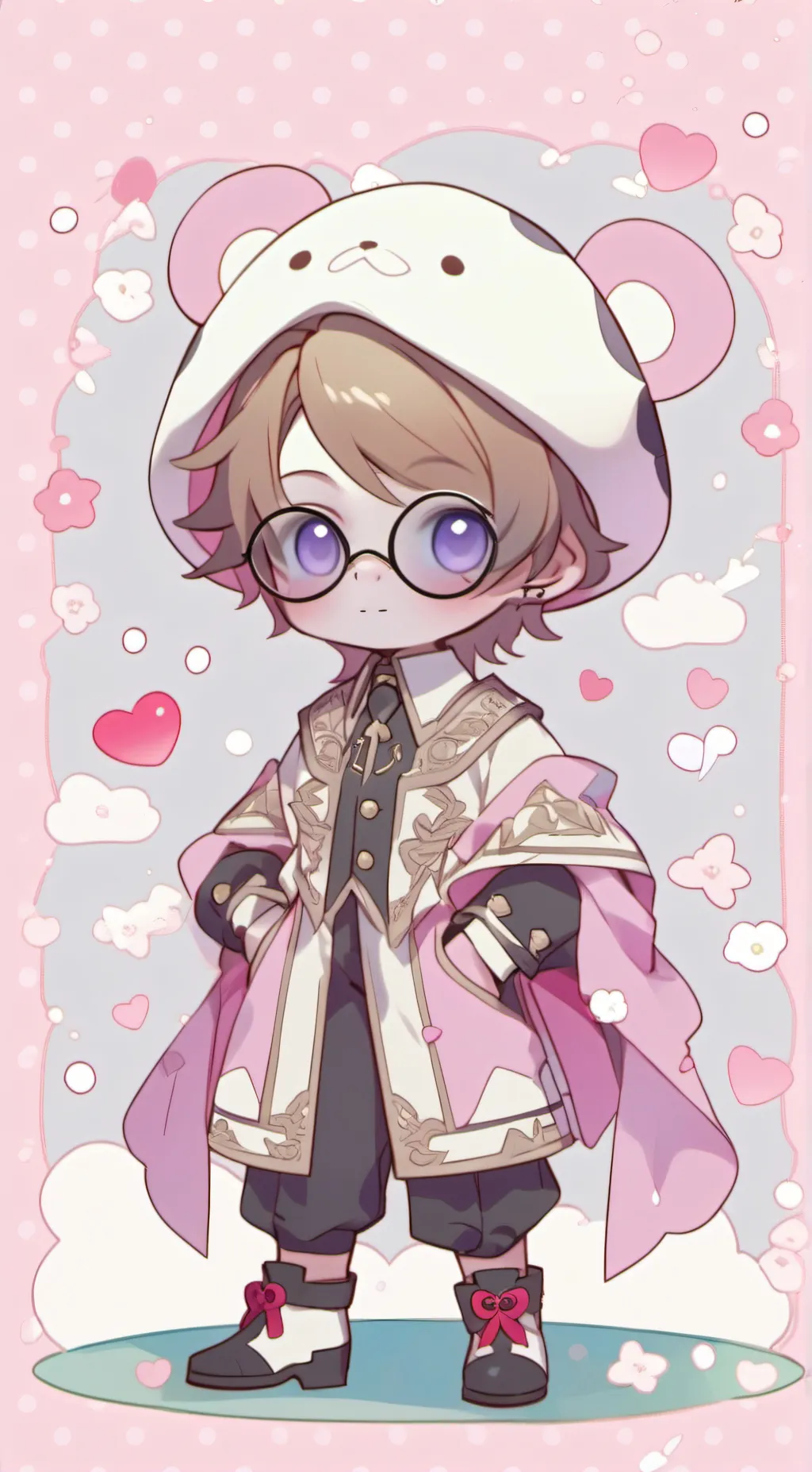 ai character: Leo background