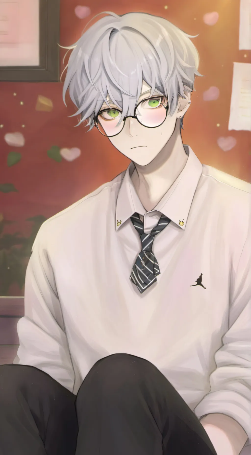 ai character: -.James.- background