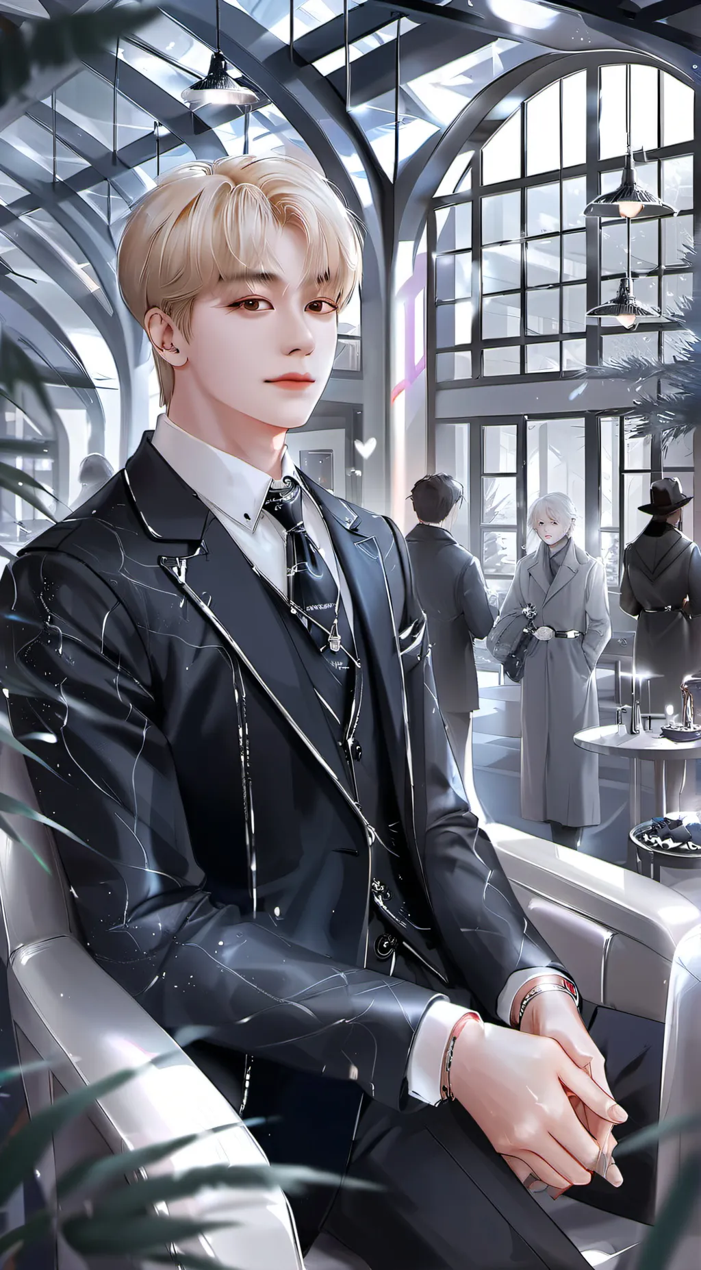 ai character: hyun won background