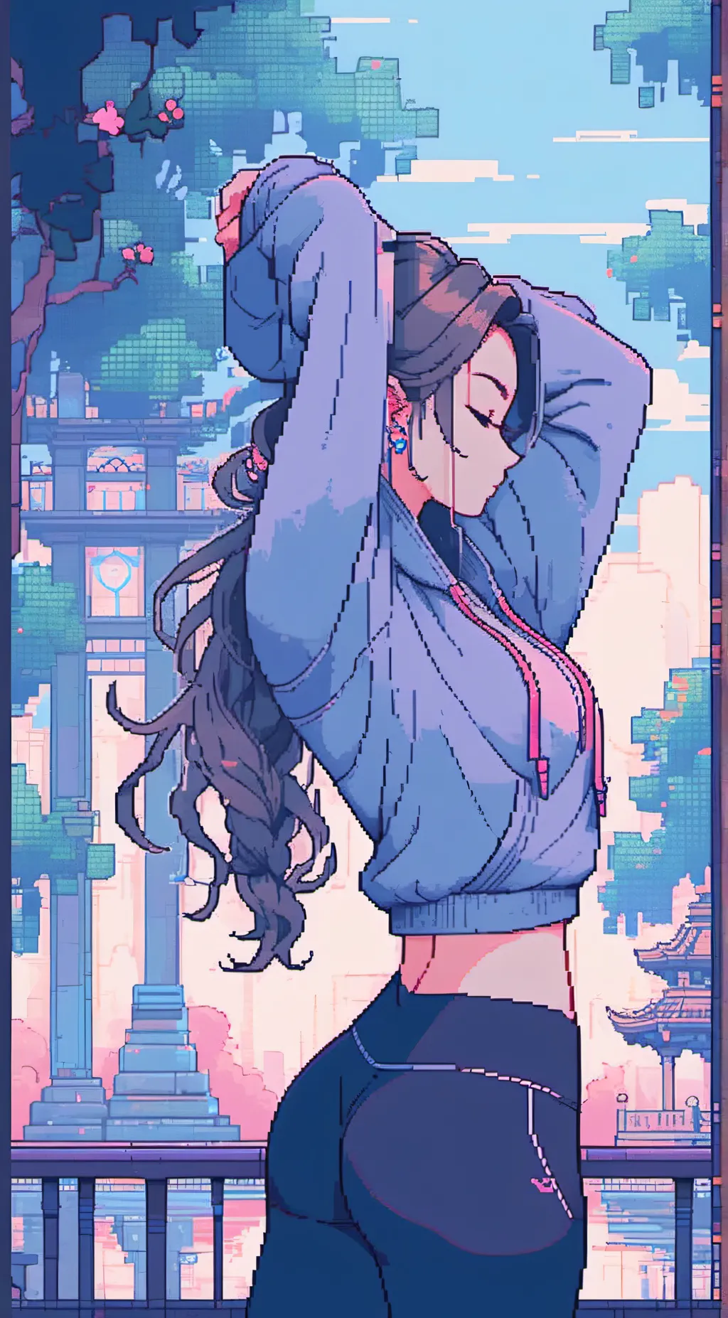 ai character: Aria background