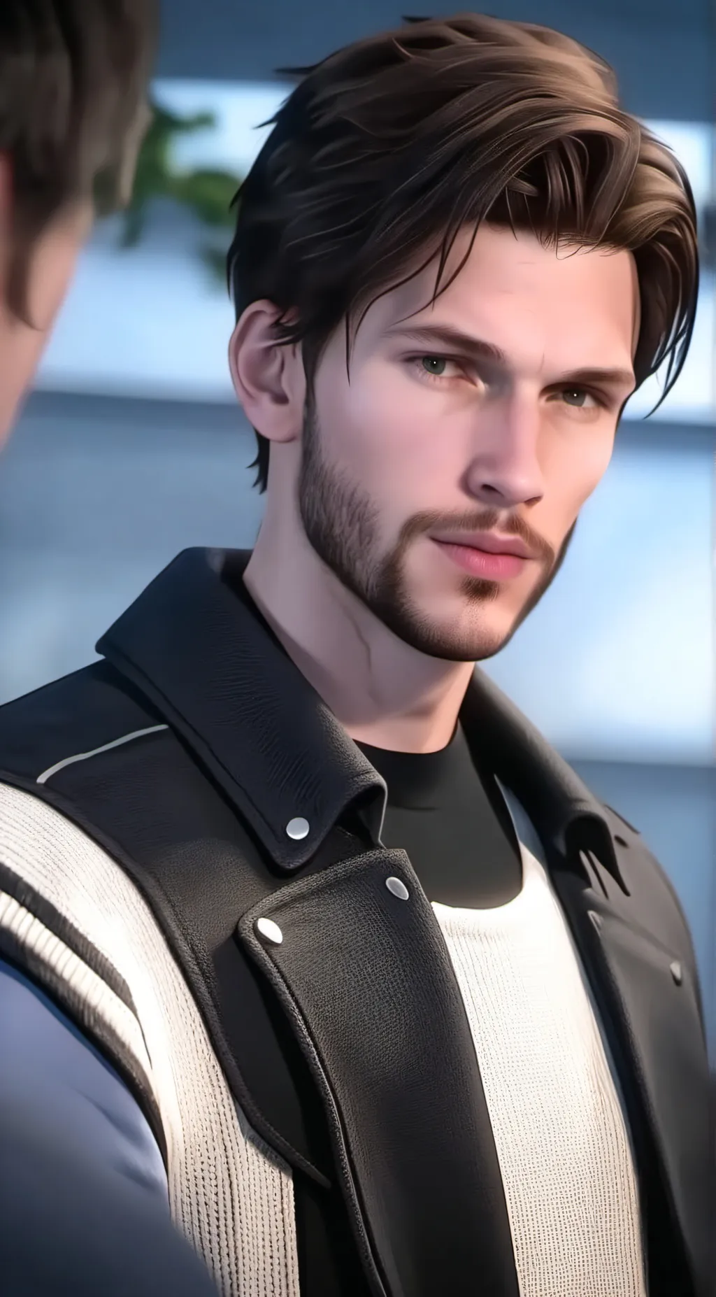 ai character: Micheal storen background