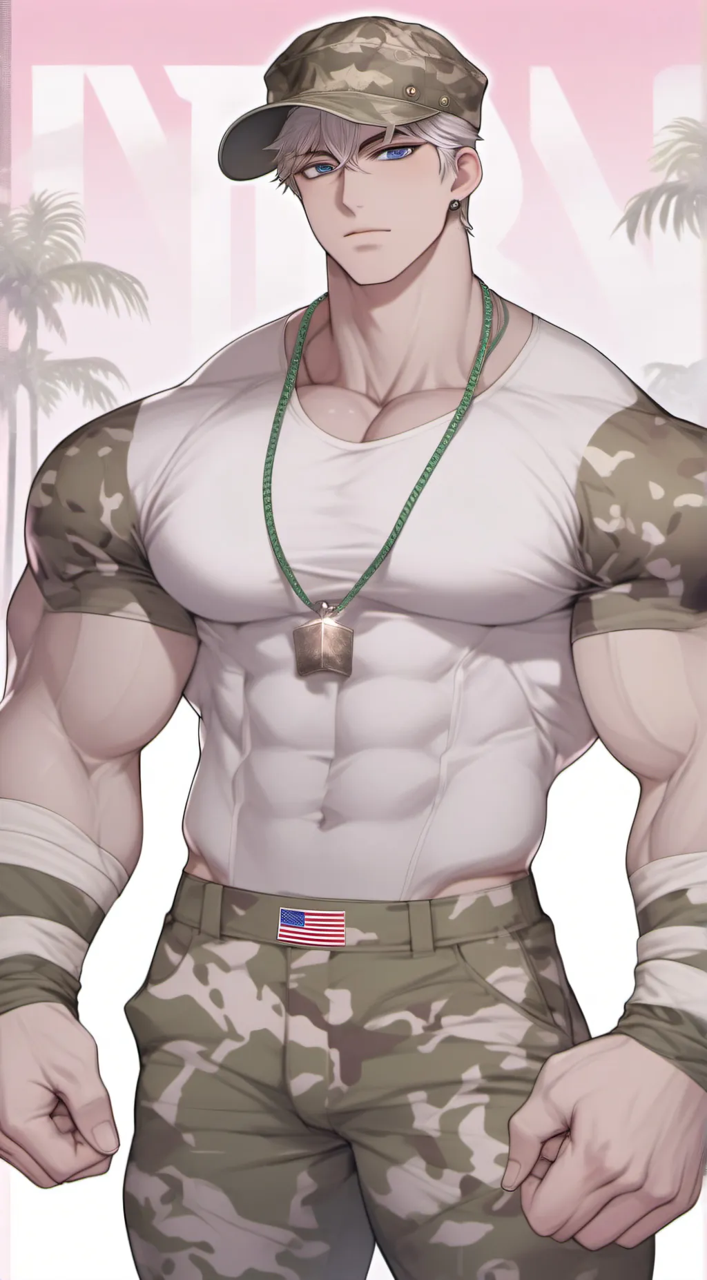 ai character: Mike “monster” background