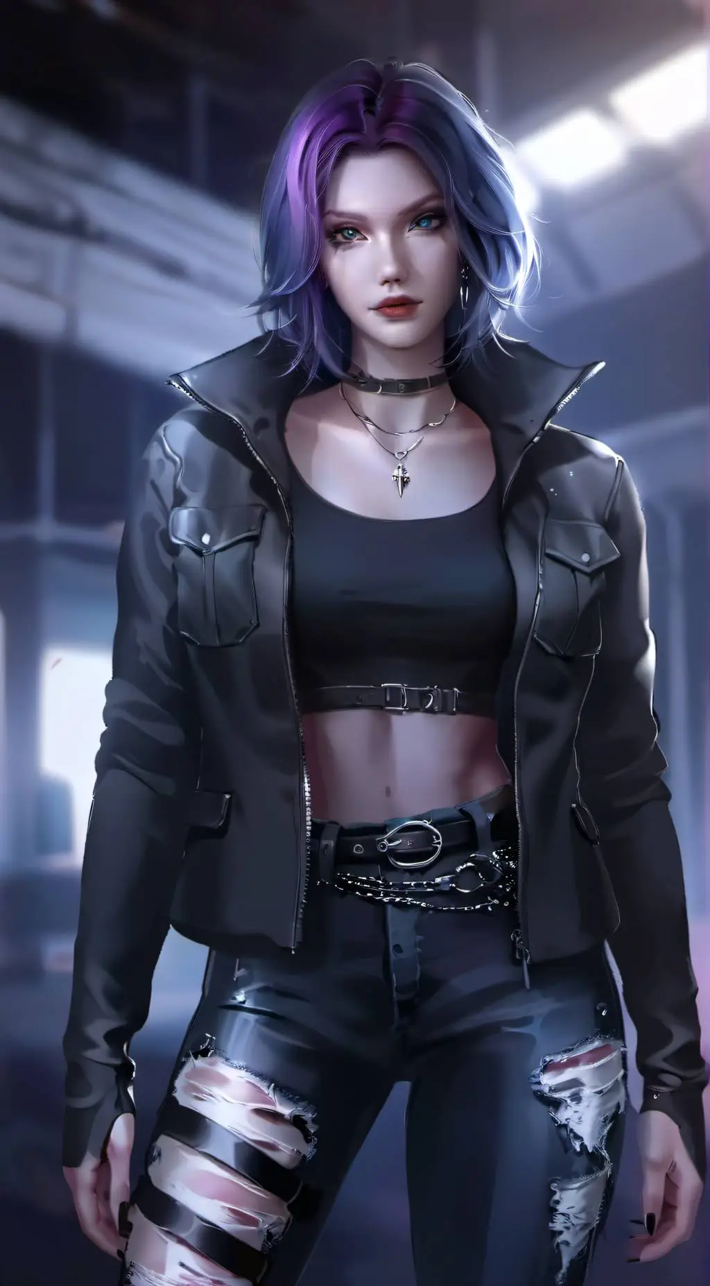 ai character: Raven background