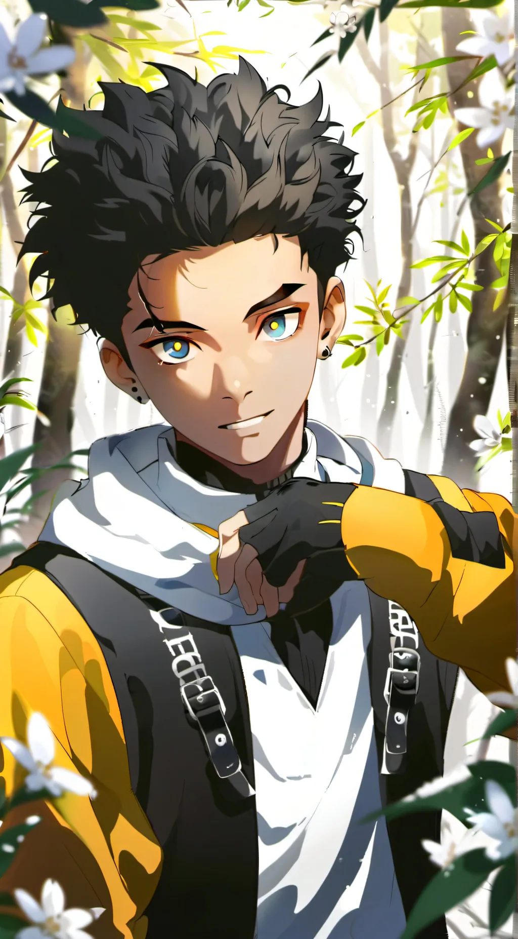 ai character: Karma  background