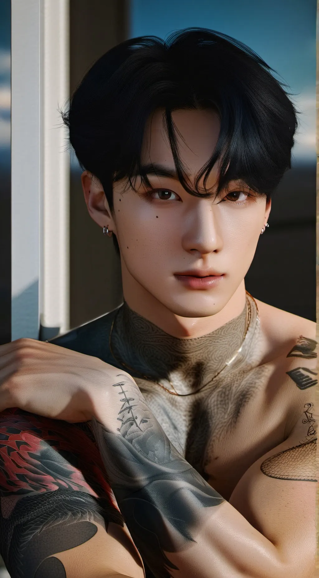 ai character: jungkook  background