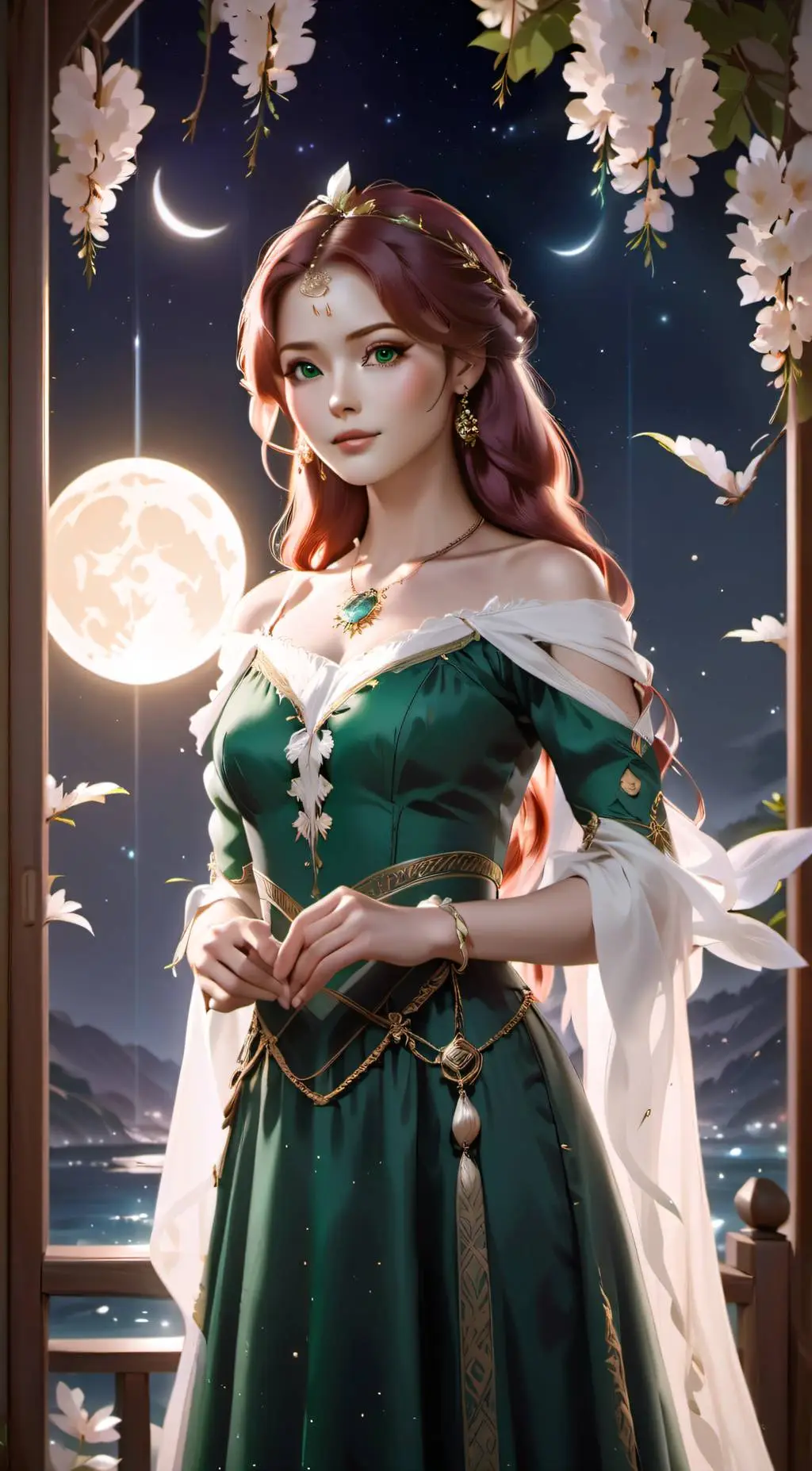 ai character: Jade background