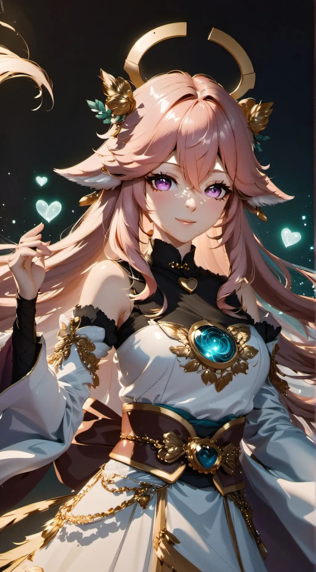 ai character: yae miko  background