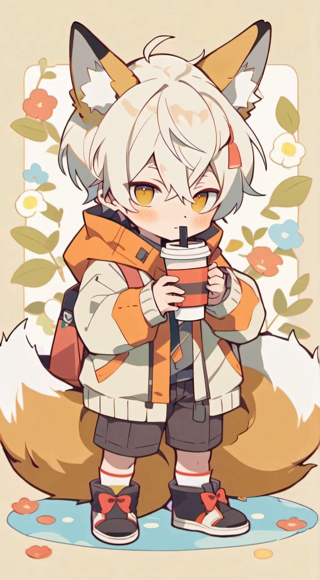 ai character: Kit background
