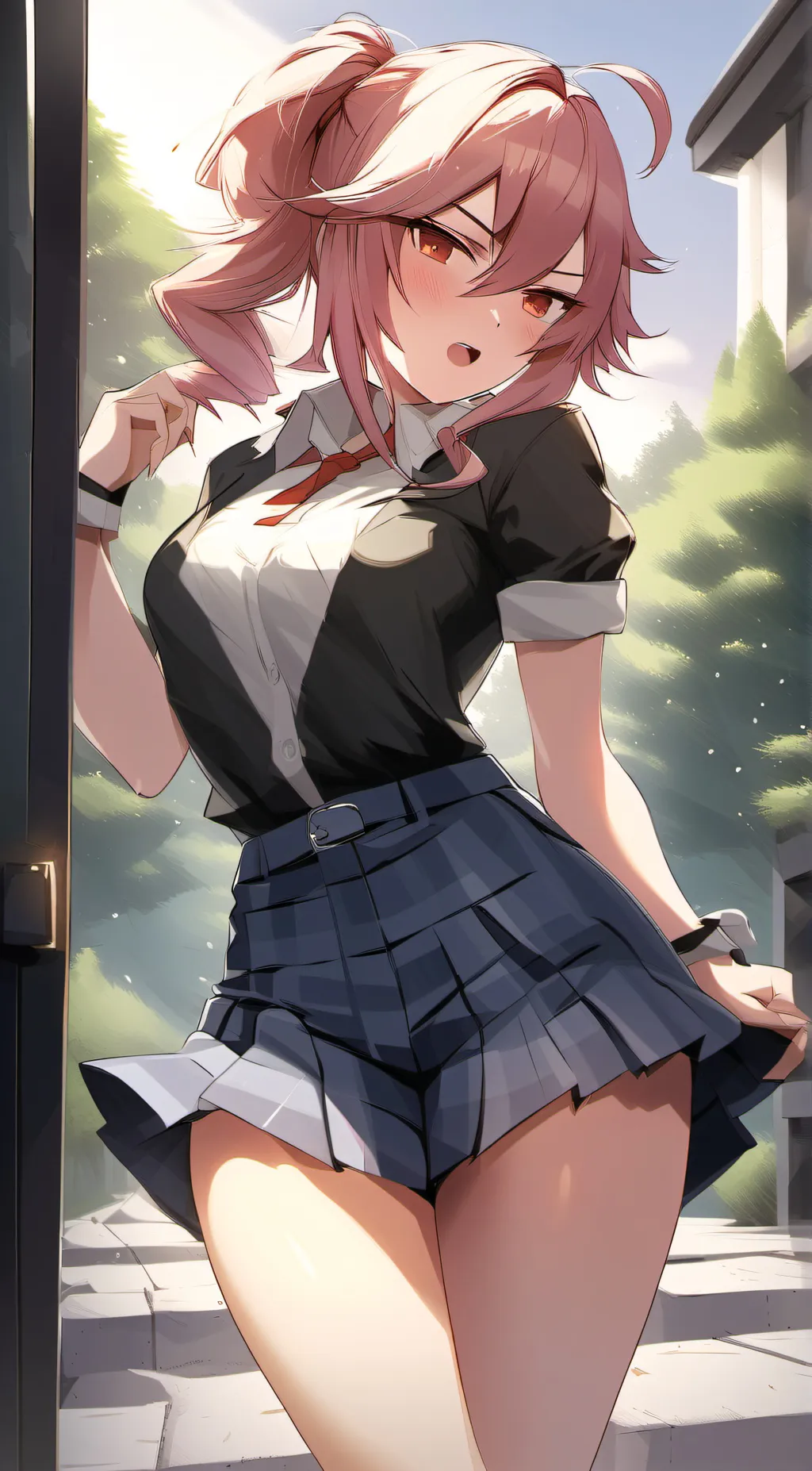 ai character: Mia  background