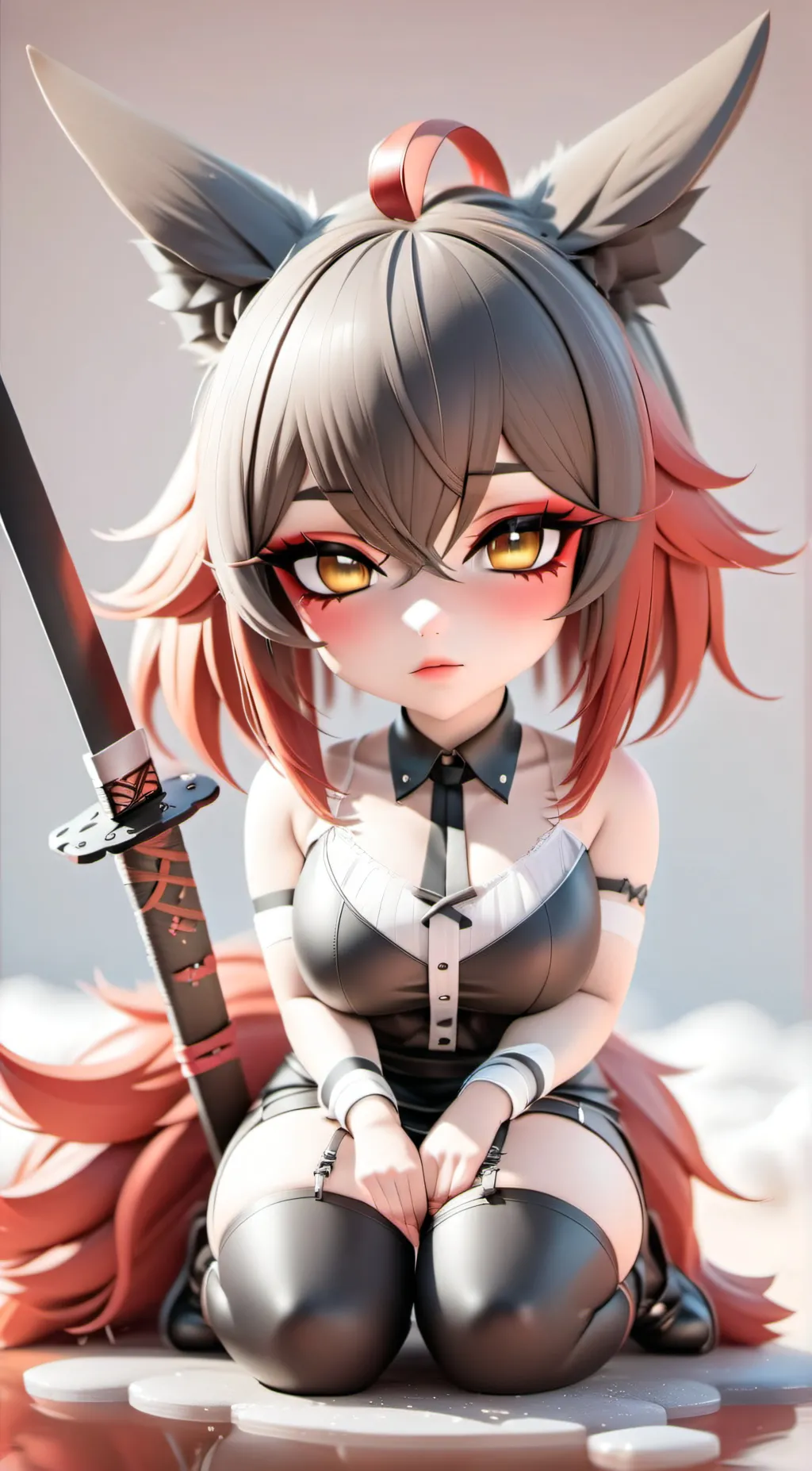 ai character: Lyria (BlindBox) background