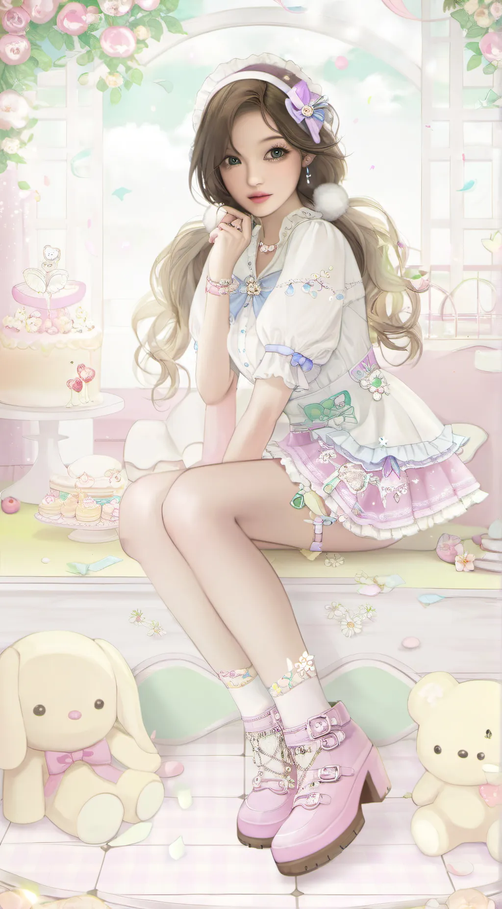 ai character: Rose Eng Sze Yue background
