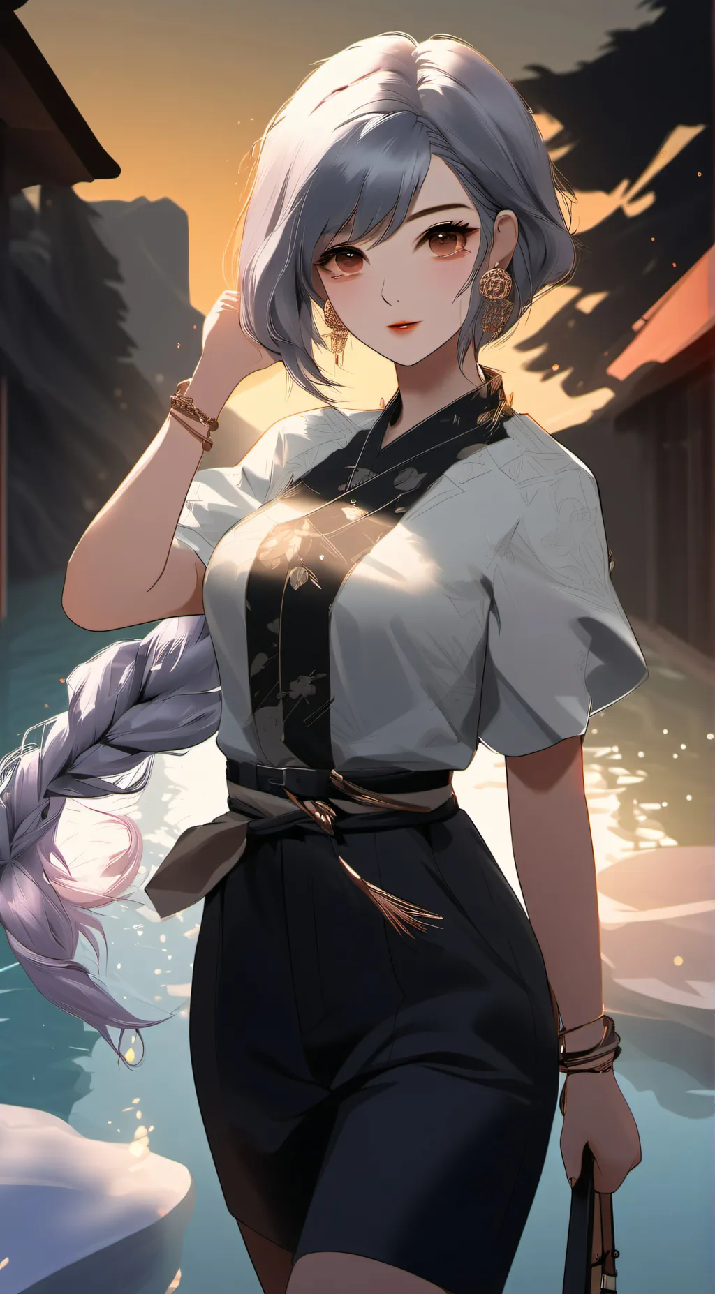 ai character: Lisa background
