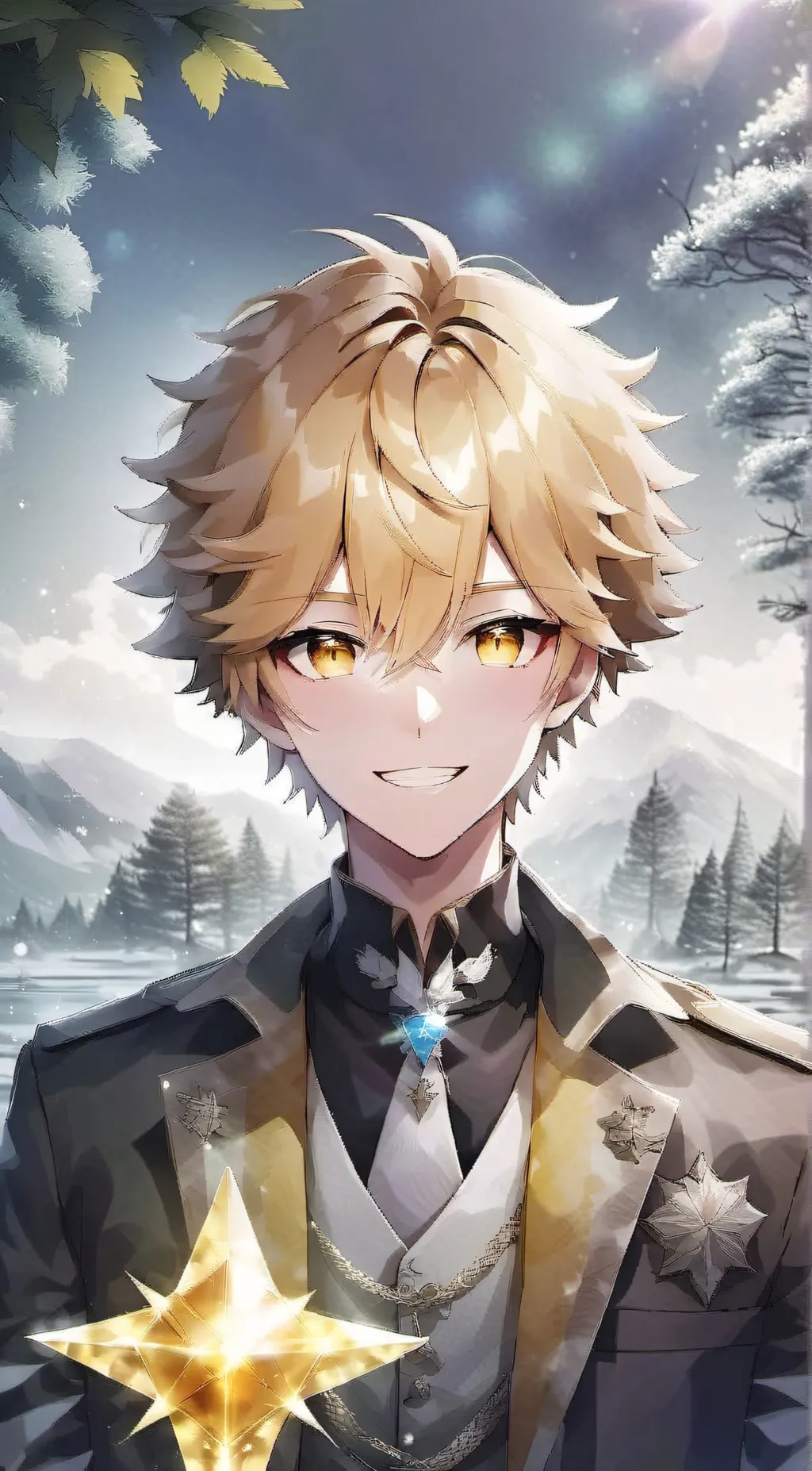 ai character: Dawson background
