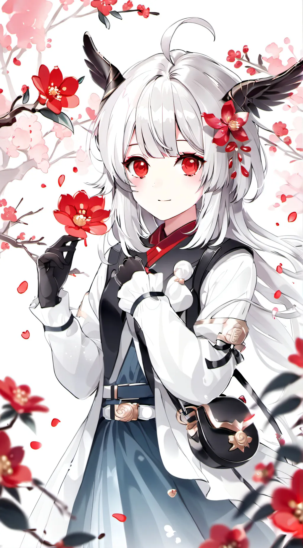 ai character: sky background