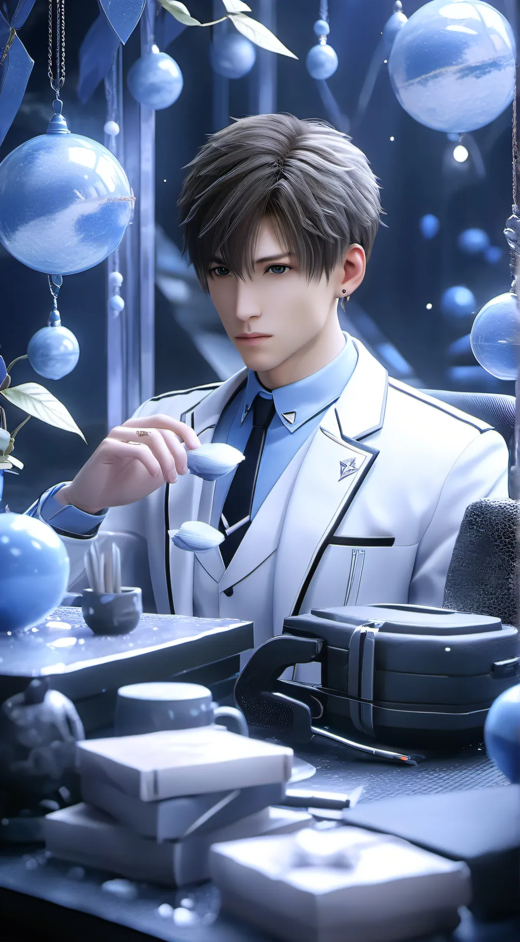 ai character: vox background