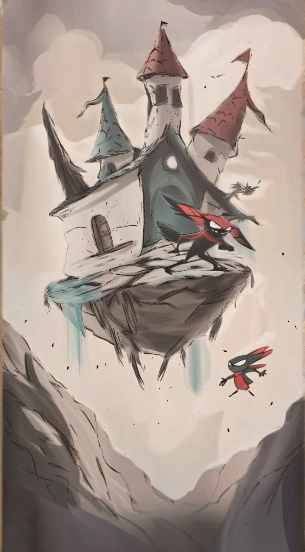 ai character: Hazbin Hotel background