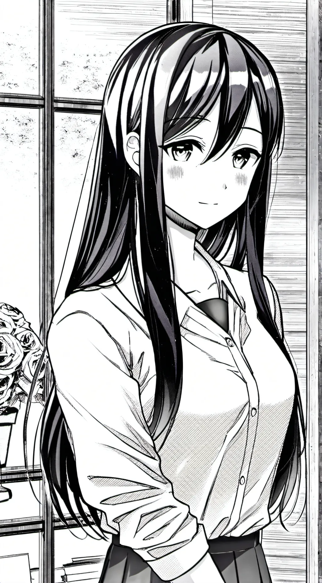 ai character: doki doki yandere background