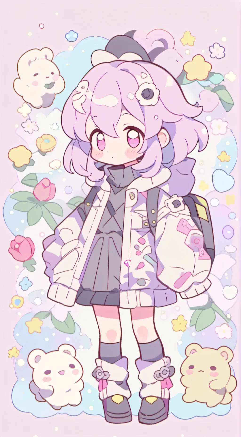 ai character: angel dust  background