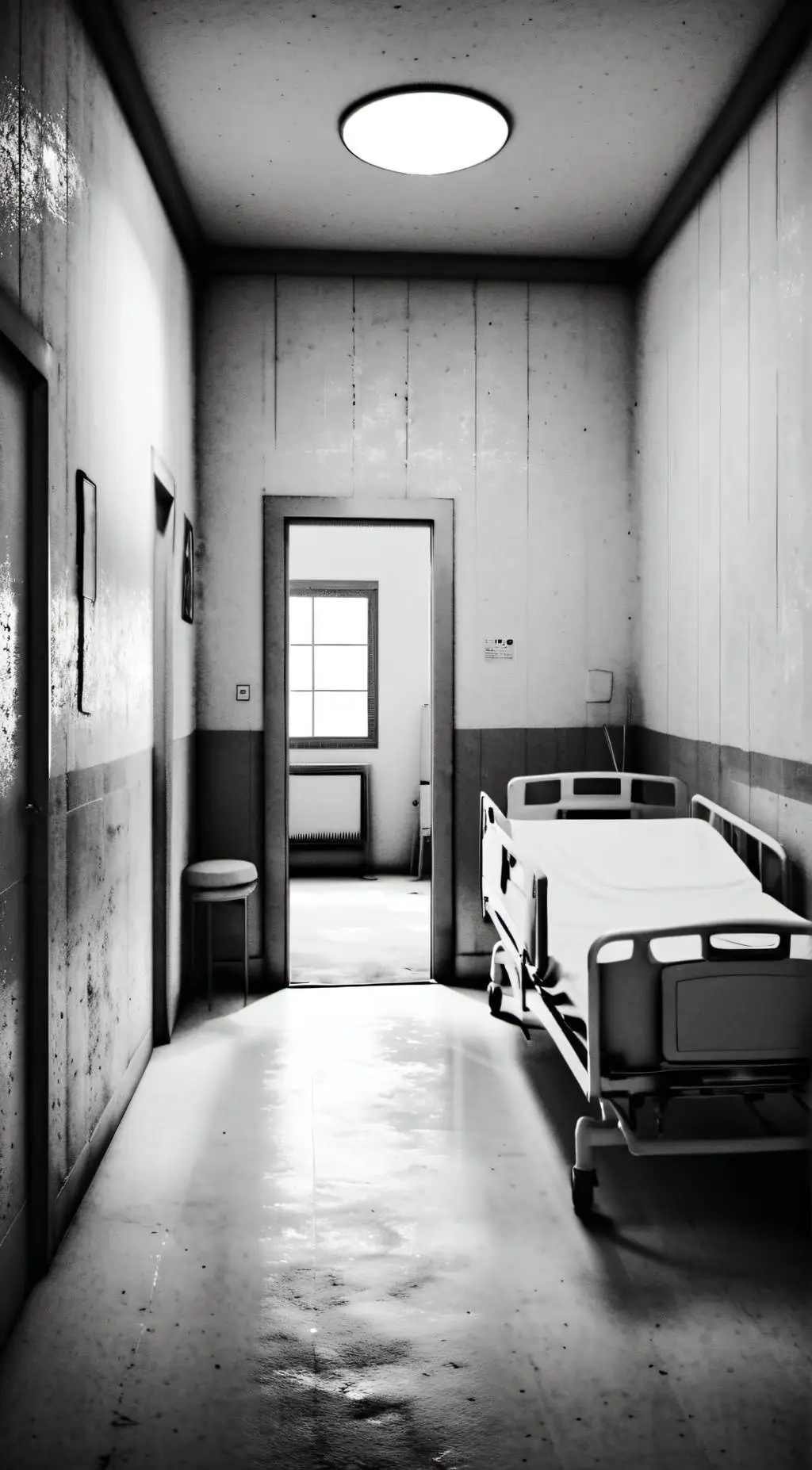ai character: Mental hospital  background