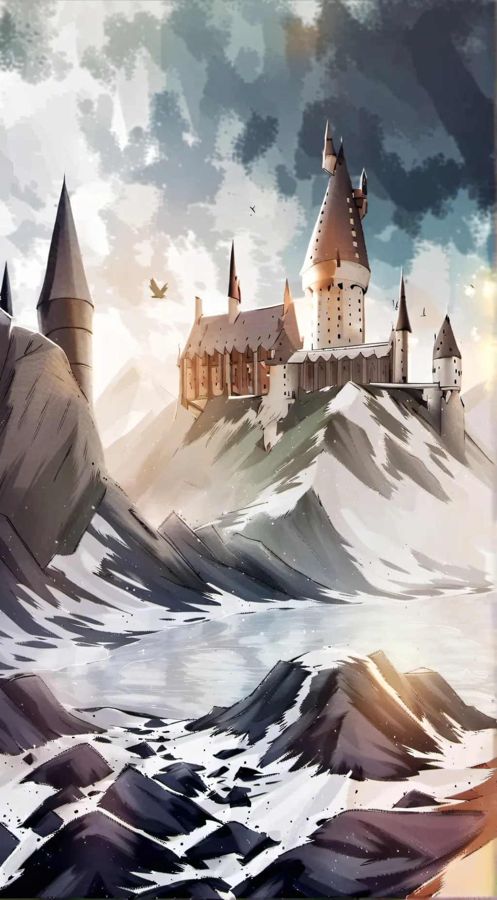 ai character: Dodododowarts background