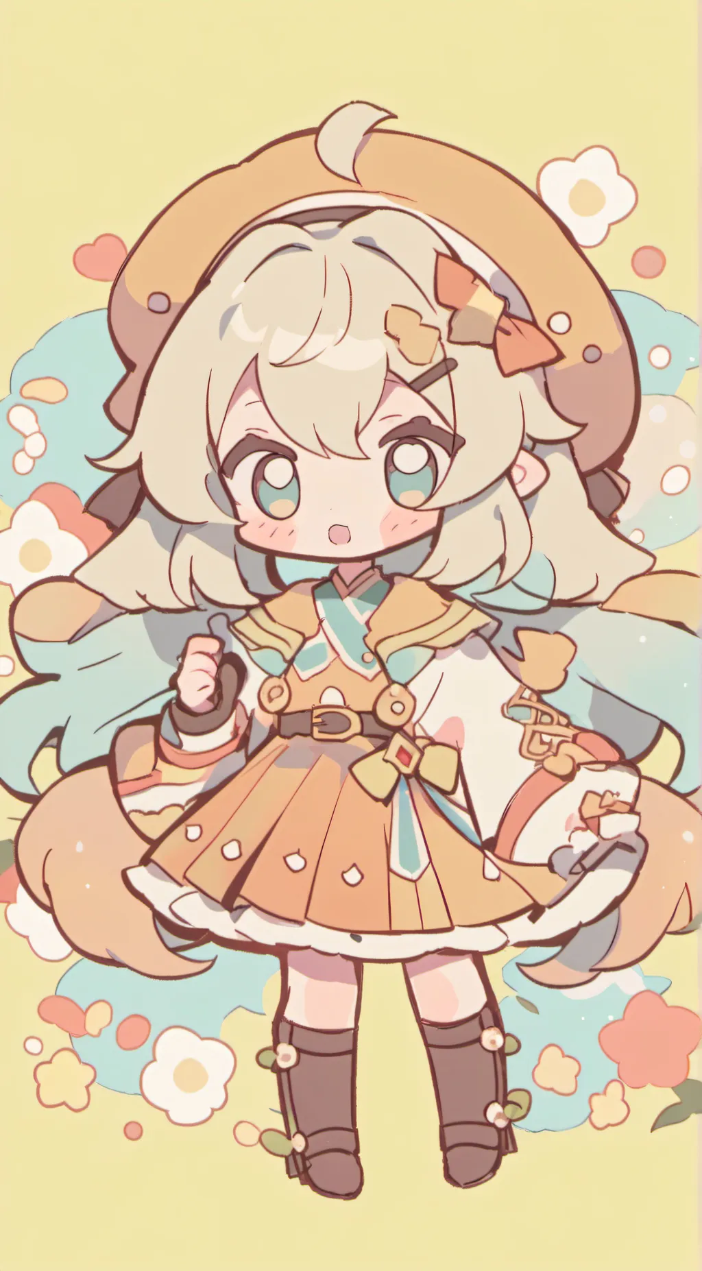 ai character: sunny  background