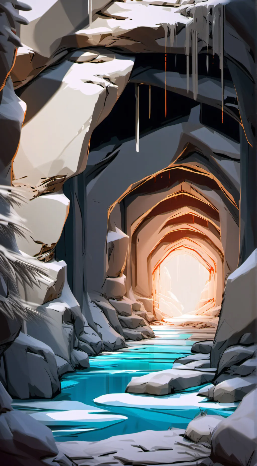 ai character: Cave  background