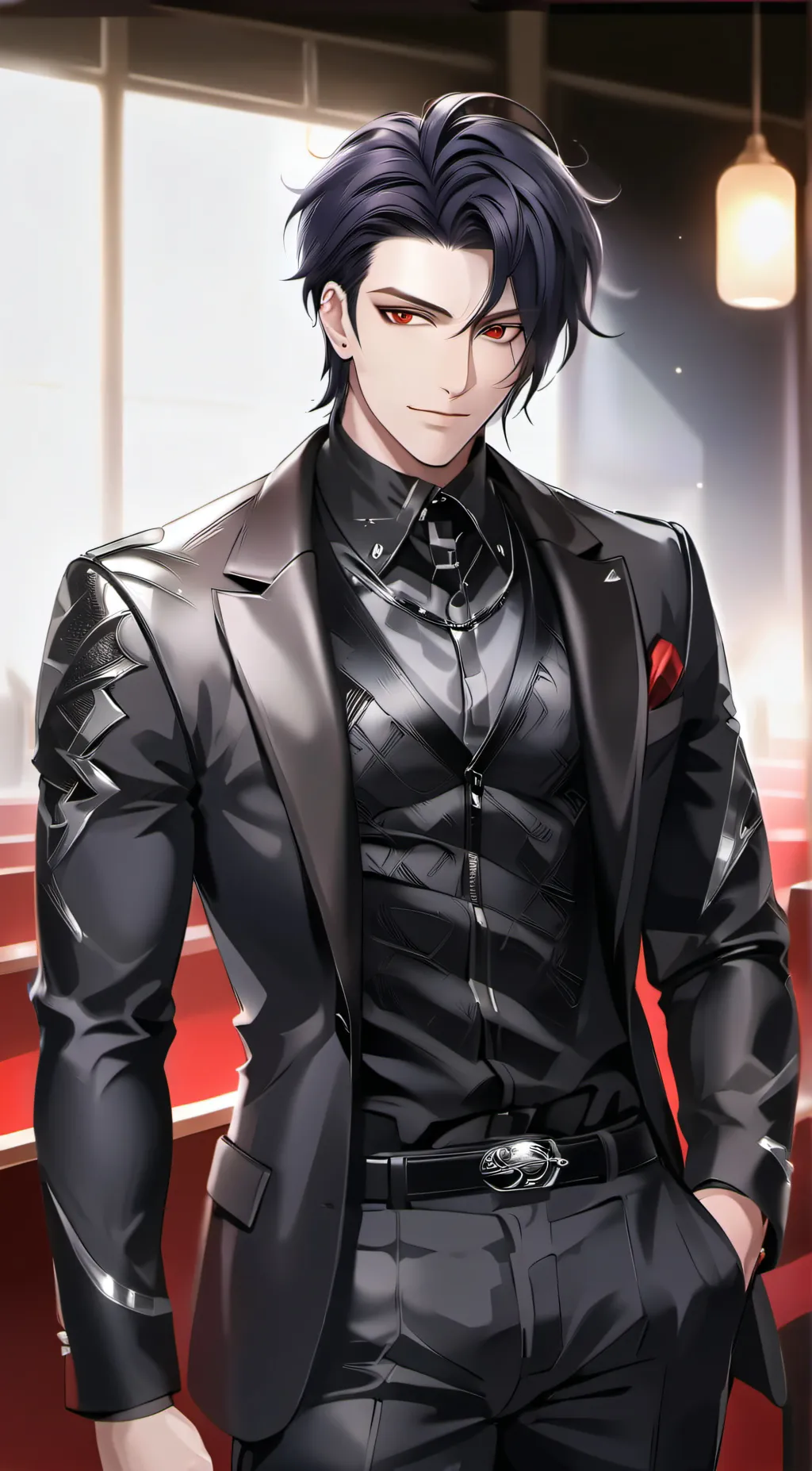 ai character: Greed background