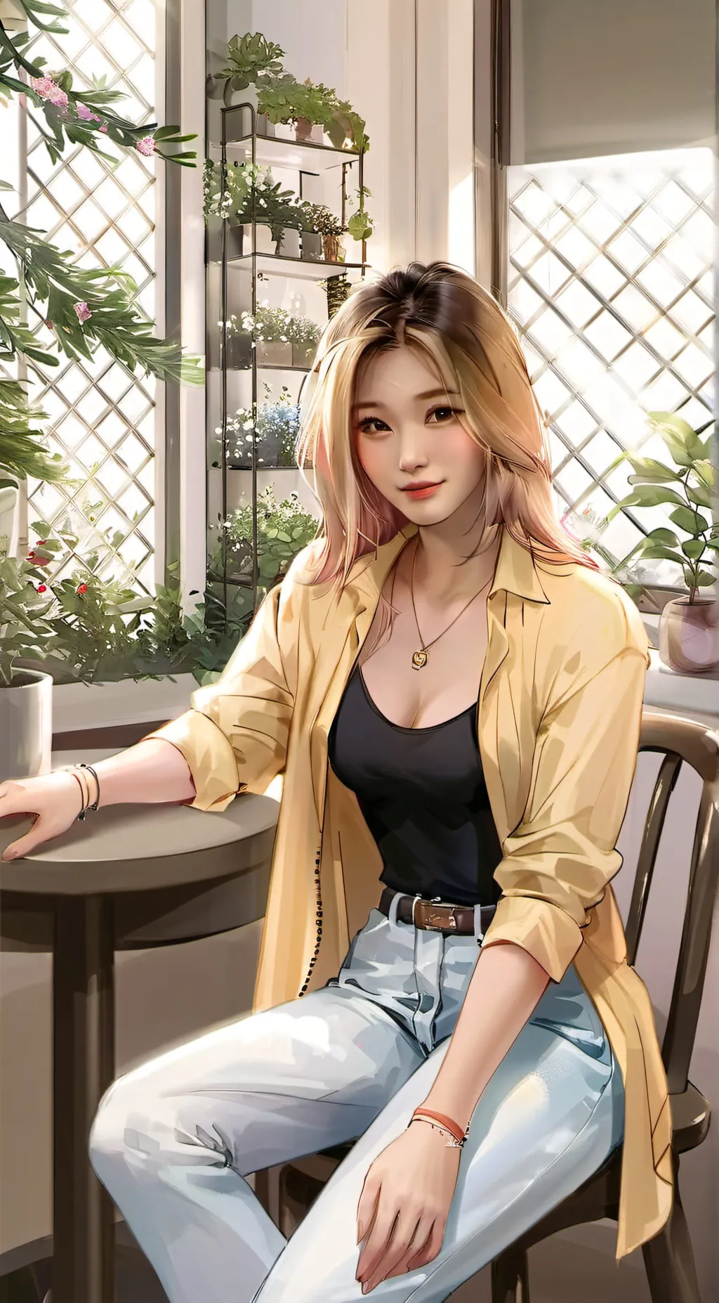 ai character: Sophia background
