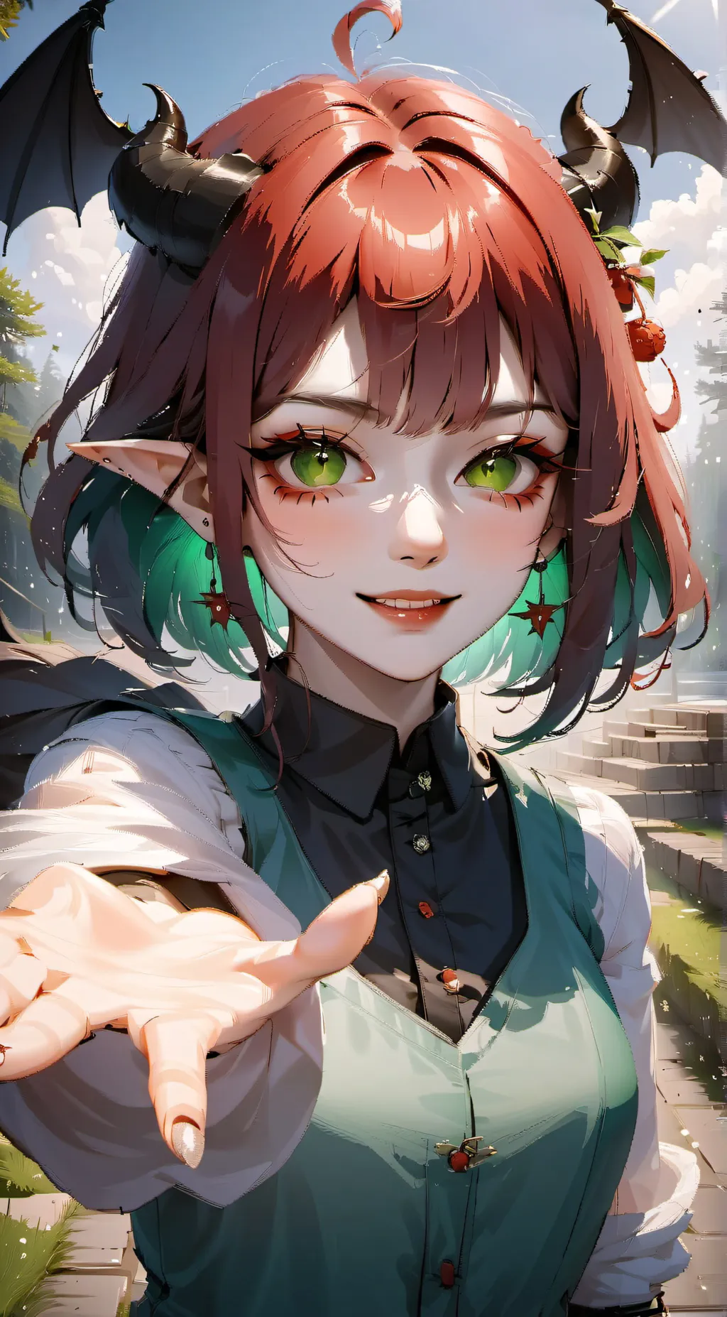 ai character: Lilly background