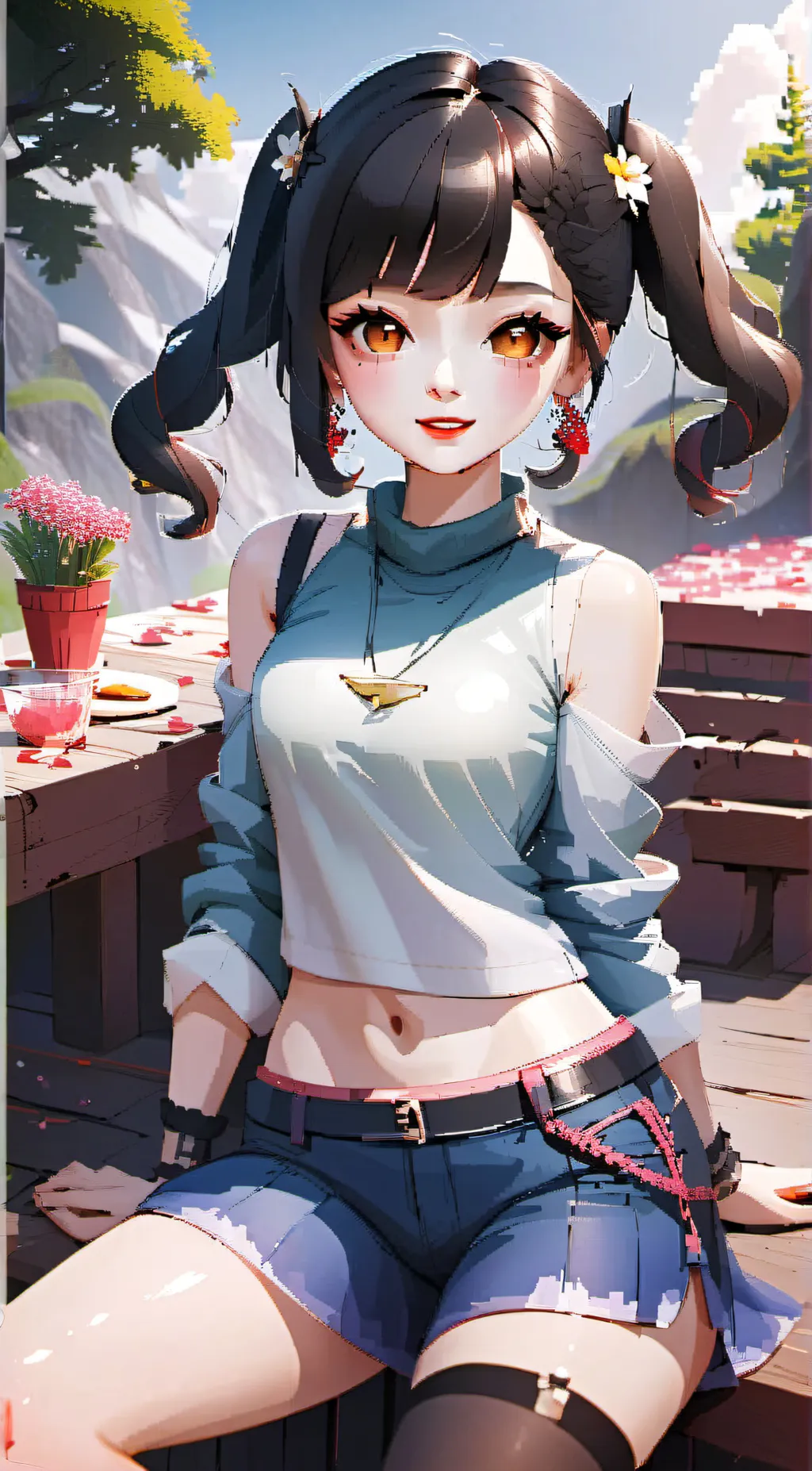 ai character: iesha  background
