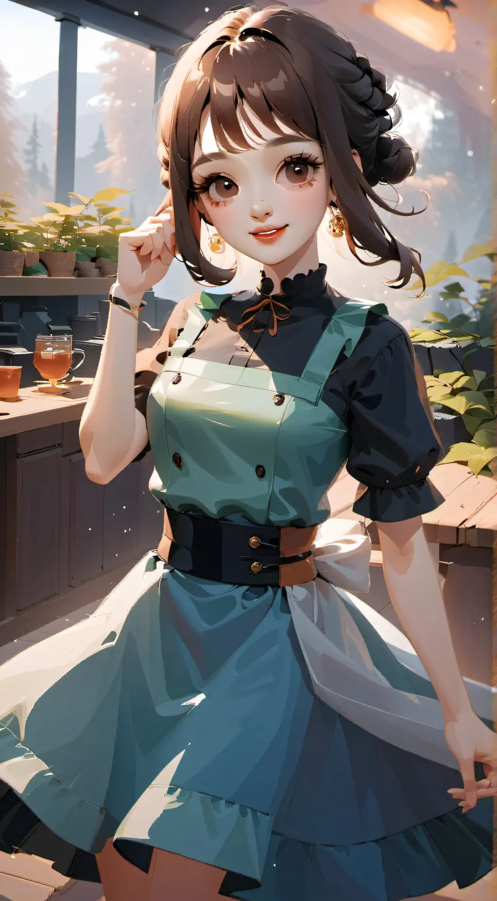 ai character: Stacy background