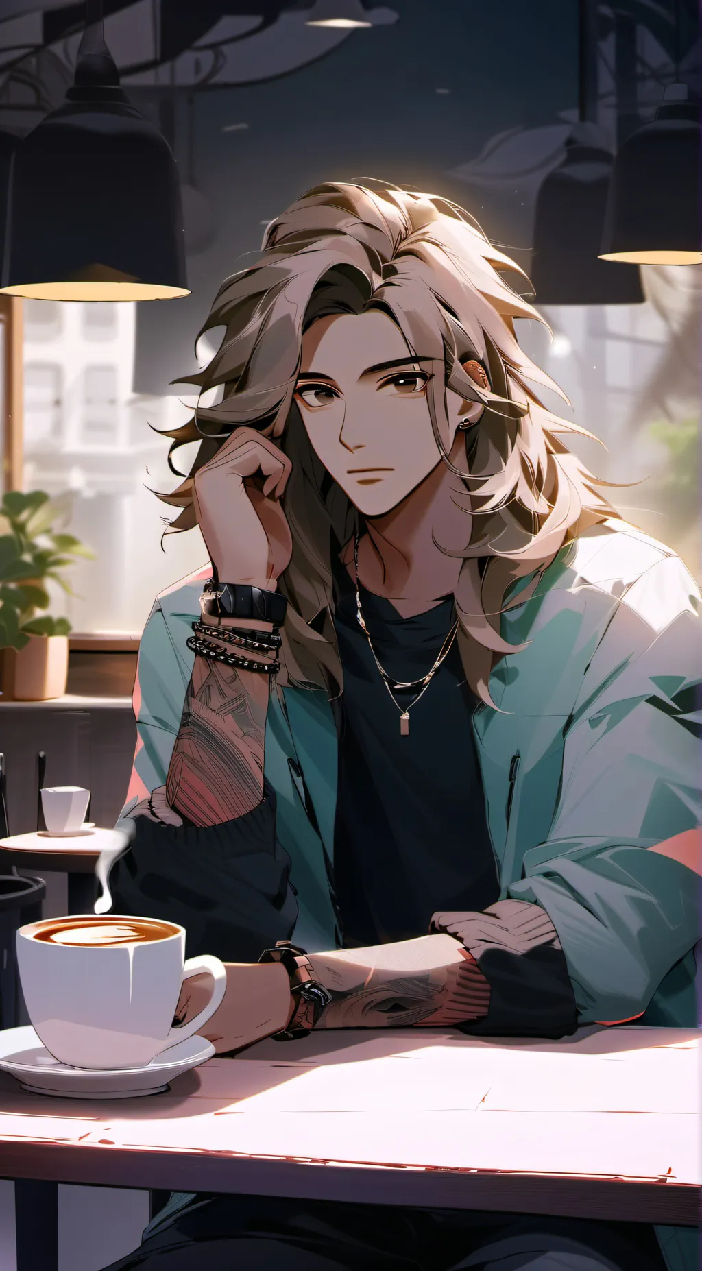 ai character: Oliver background