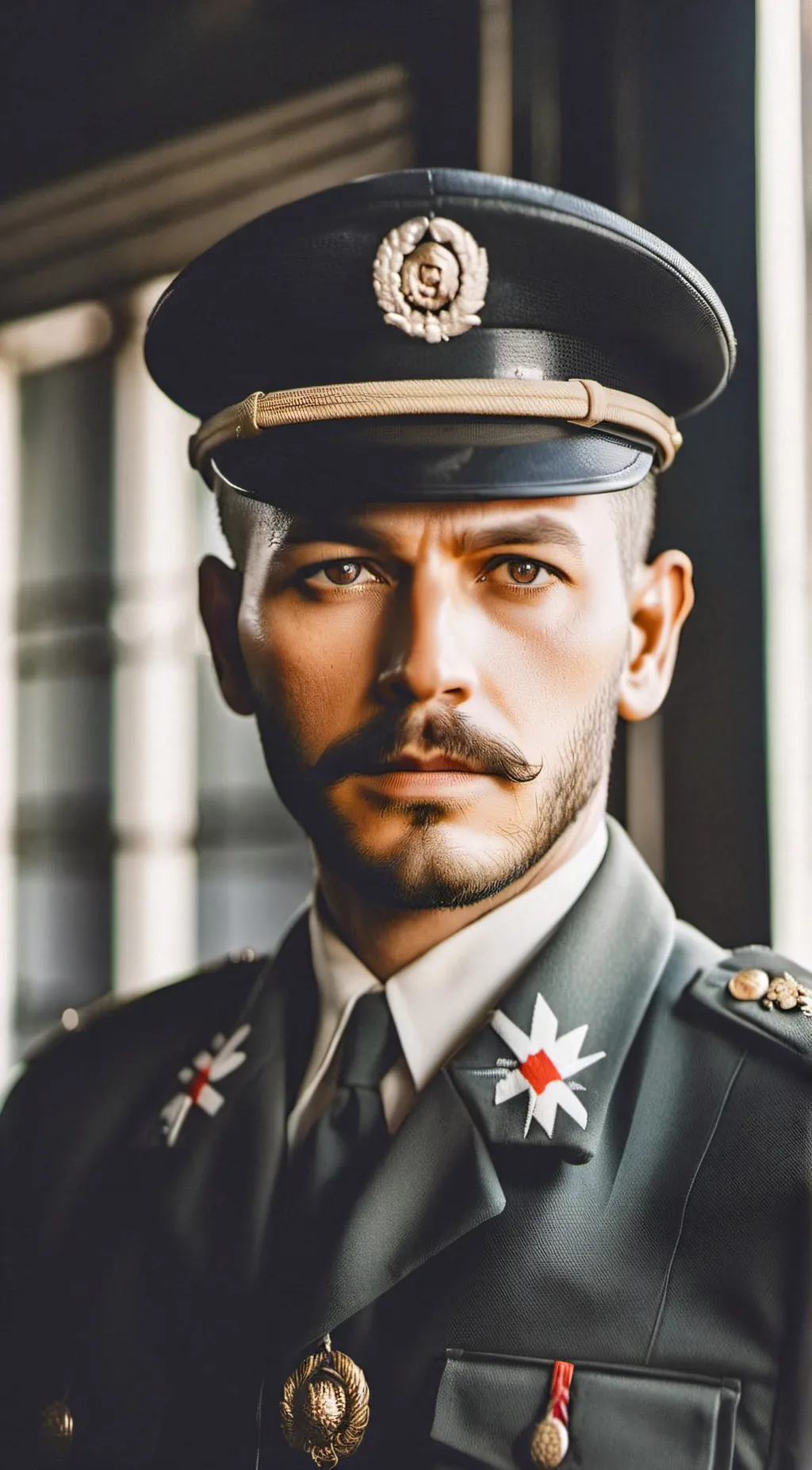 ai character: Allen  background