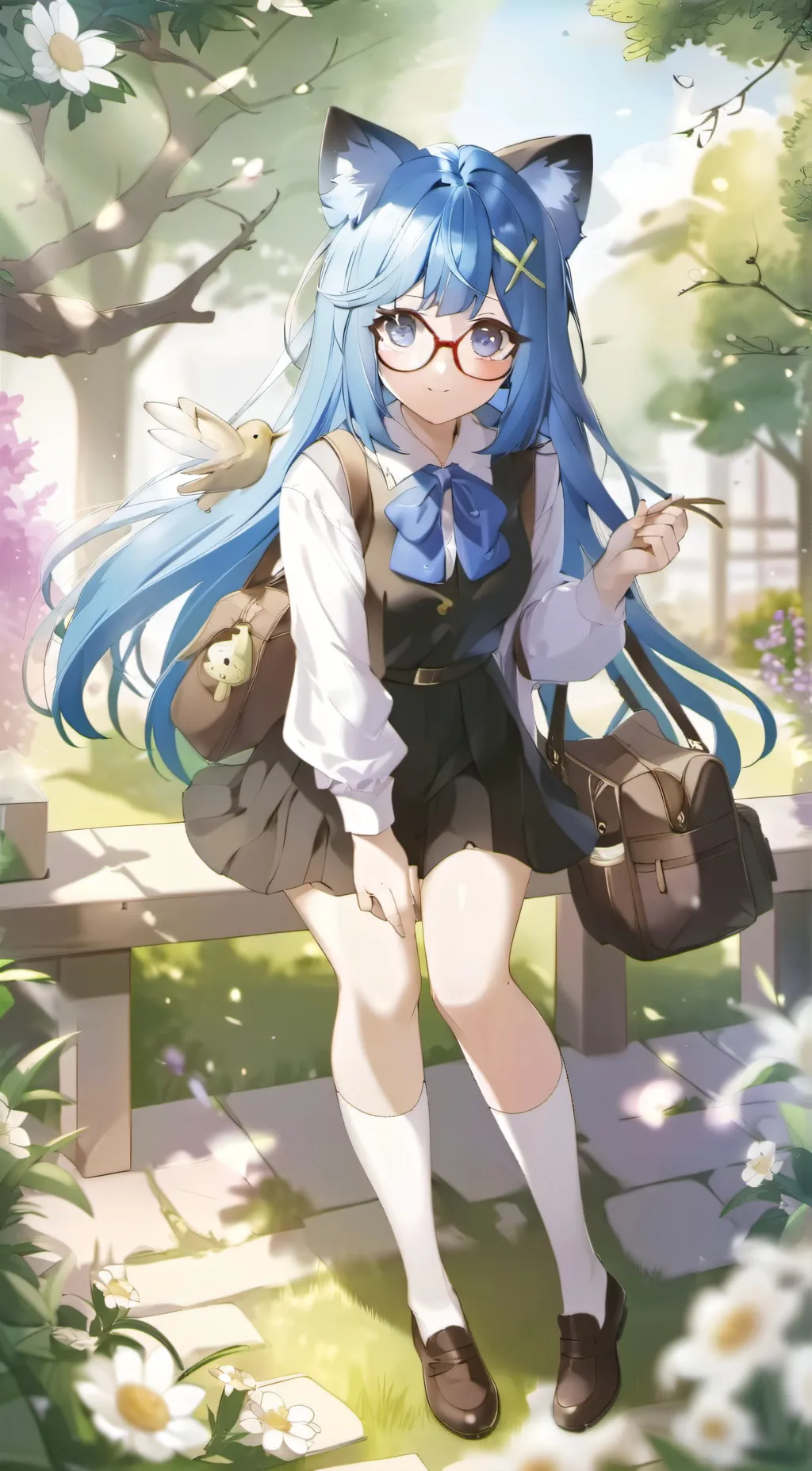 ai character: Yui background