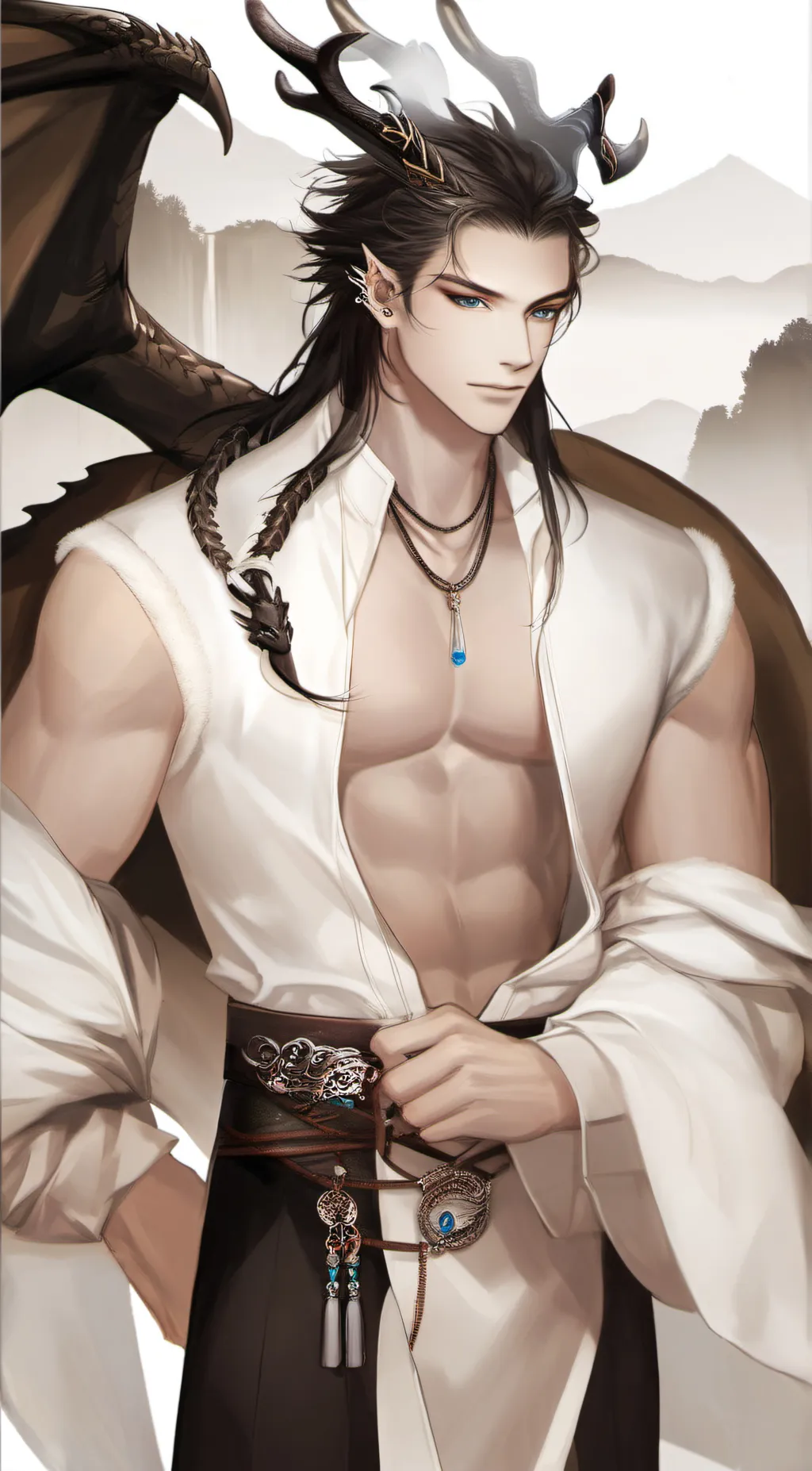 ai character: Xander background